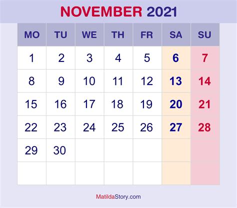 November 9, 2021 .